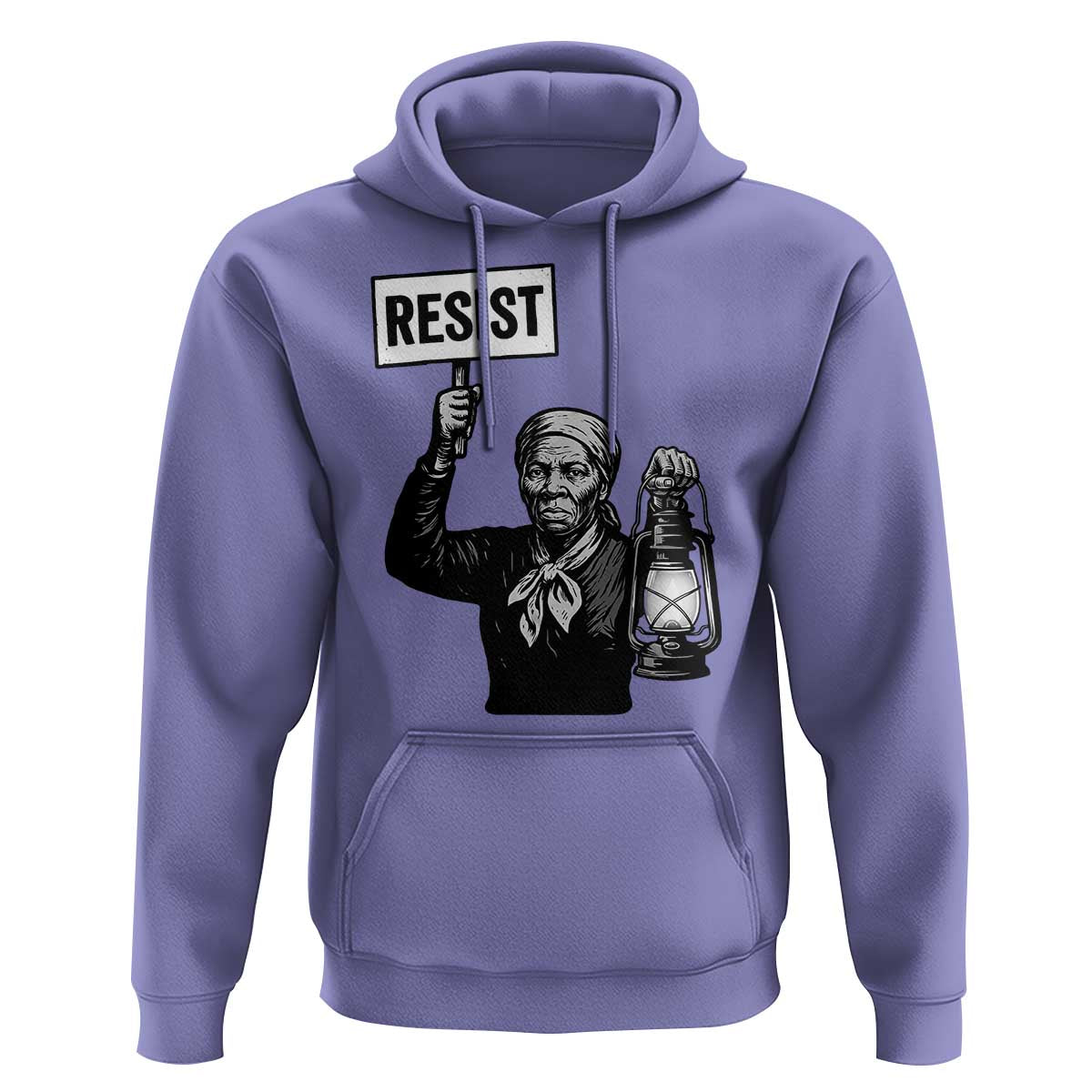 Harriet Tubman Says Resist Hoodie Women Empowerment Quote - Wonder Print Shop