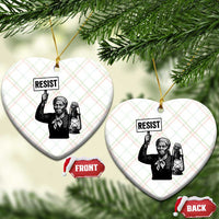 Harriet Tubman Says Resist Ceramic Ornament Women Empowerment Quote - Wonder Print Shop