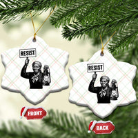 Harriet Tubman Says Resist Ceramic Ornament Women Empowerment Quote - Wonder Print Shop