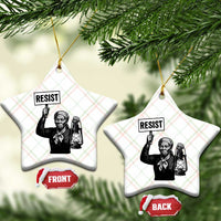 Harriet Tubman Says Resist Ceramic Ornament Women Empowerment Quote - Wonder Print Shop