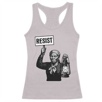 Harriet Tubman Says Resist Racerback Tank Top Women Empowerment Quote - Wonder Print Shop