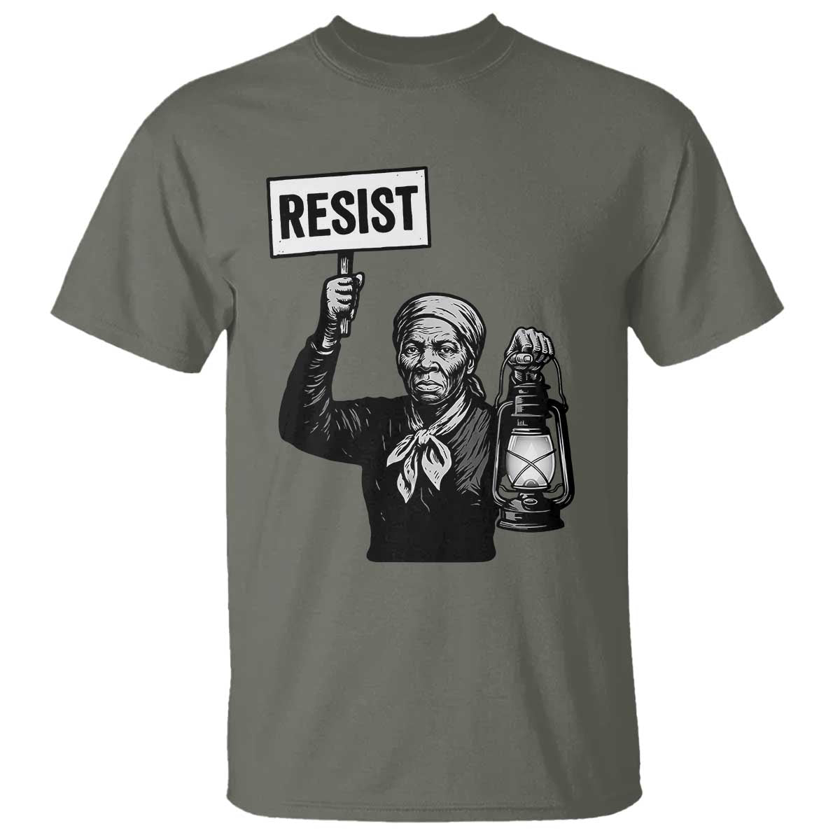 Harriet Tubman Says Resist T Shirt Women Empowerment Quote - Wonder Print Shop