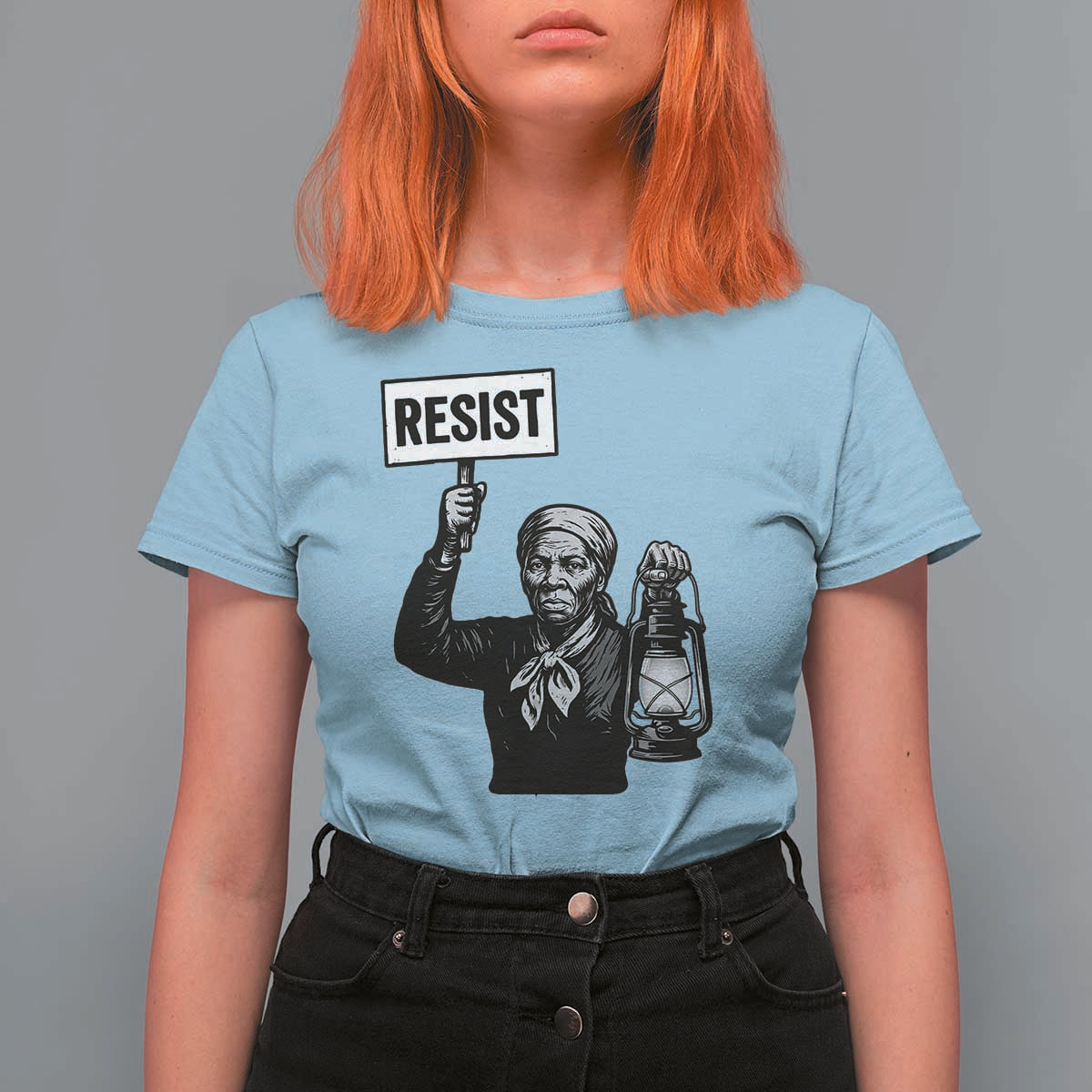 Harriet Tubman Says Resist T Shirt For Women Women Empowerment Quote - Wonder Print Shop