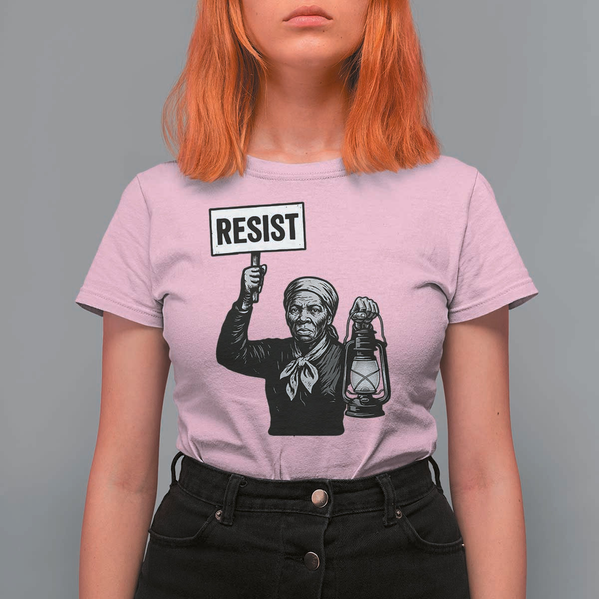 Harriet Tubman Says Resist T Shirt For Women Women Empowerment Quote - Wonder Print Shop