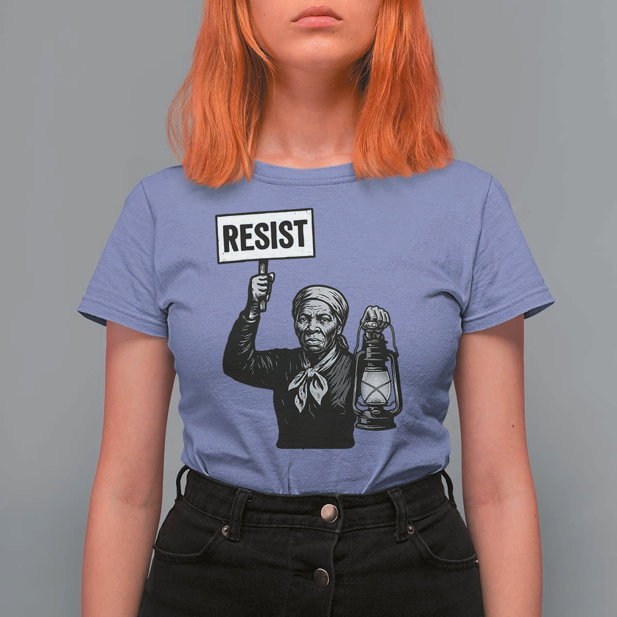 Harriet Tubman Says Resist T Shirt For Women Women Empowerment Quote - Wonder Print Shop