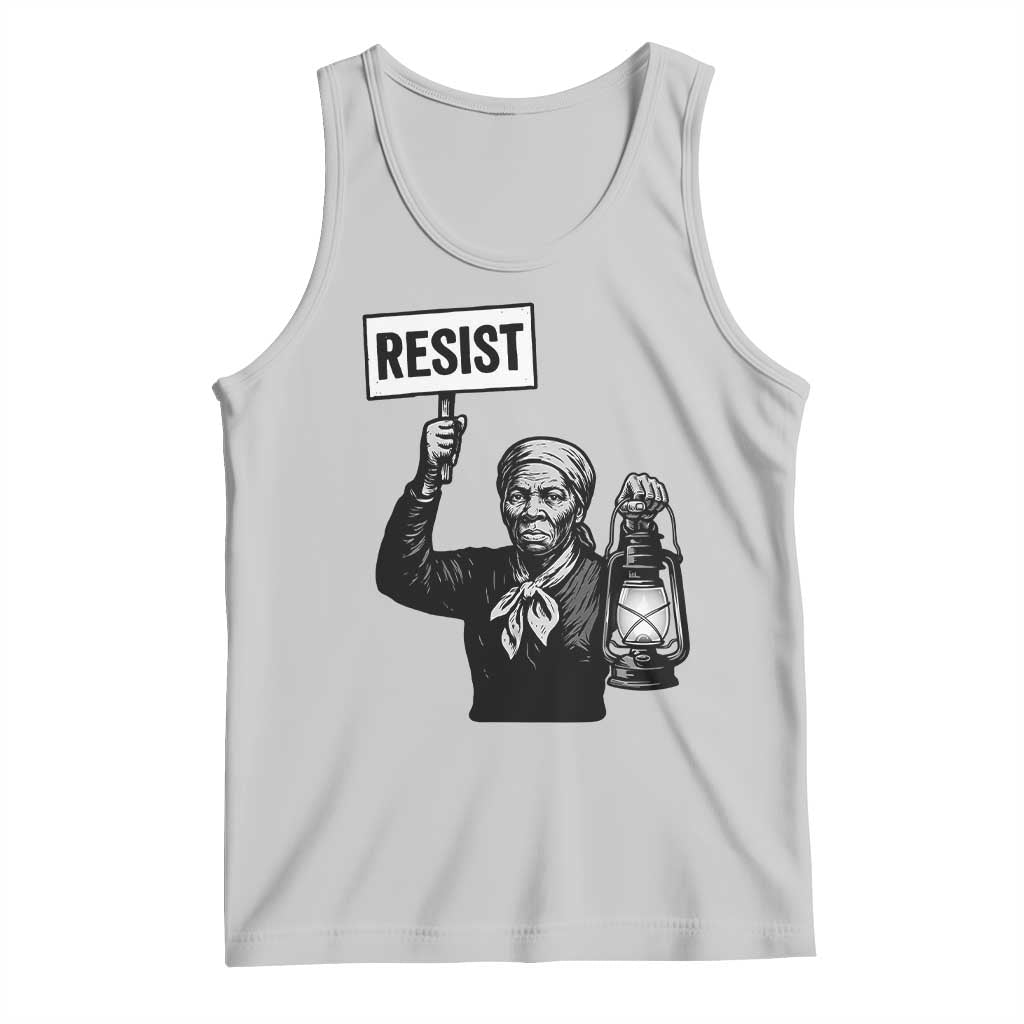 Harriet Tubman Says Resist Tank Top Women Empowerment Quote - Wonder Print Shop