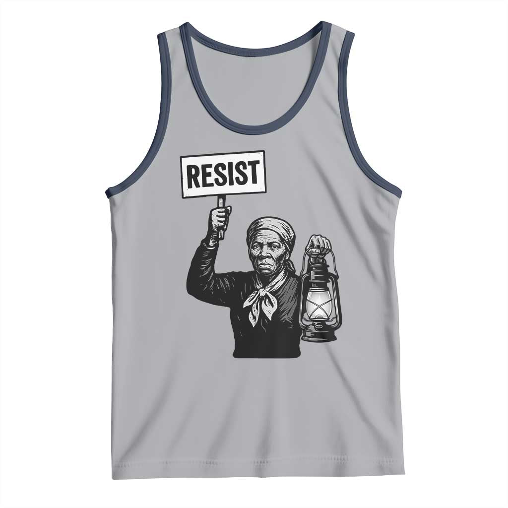 Harriet Tubman Says Resist Tank Top Women Empowerment Quote - Wonder Print Shop