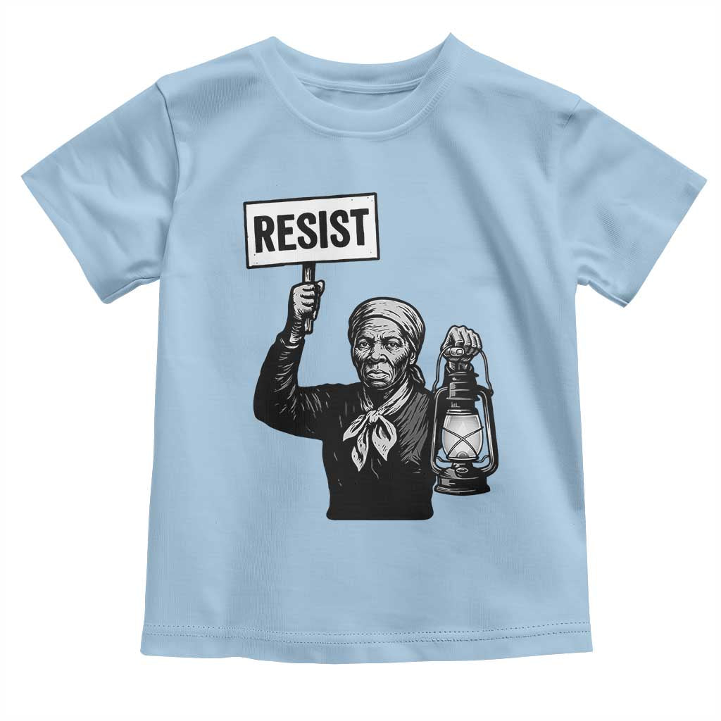 Harriet Tubman Says Resist Toddler T Shirt Women Empowerment Quote - Wonder Print Shop