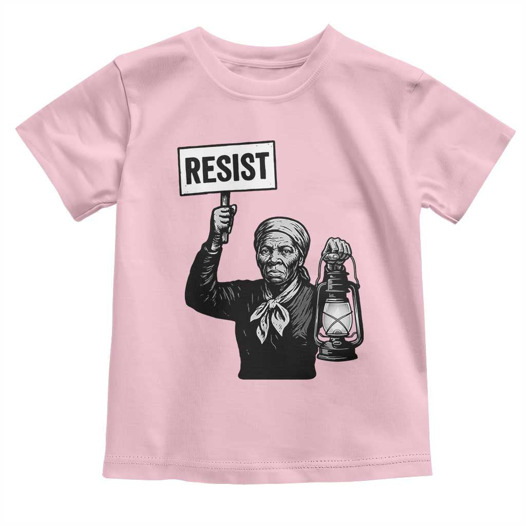Harriet Tubman Says Resist Toddler T Shirt Women Empowerment Quote - Wonder Print Shop