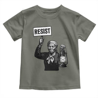 Harriet Tubman Says Resist Toddler T Shirt Women Empowerment Quote - Wonder Print Shop