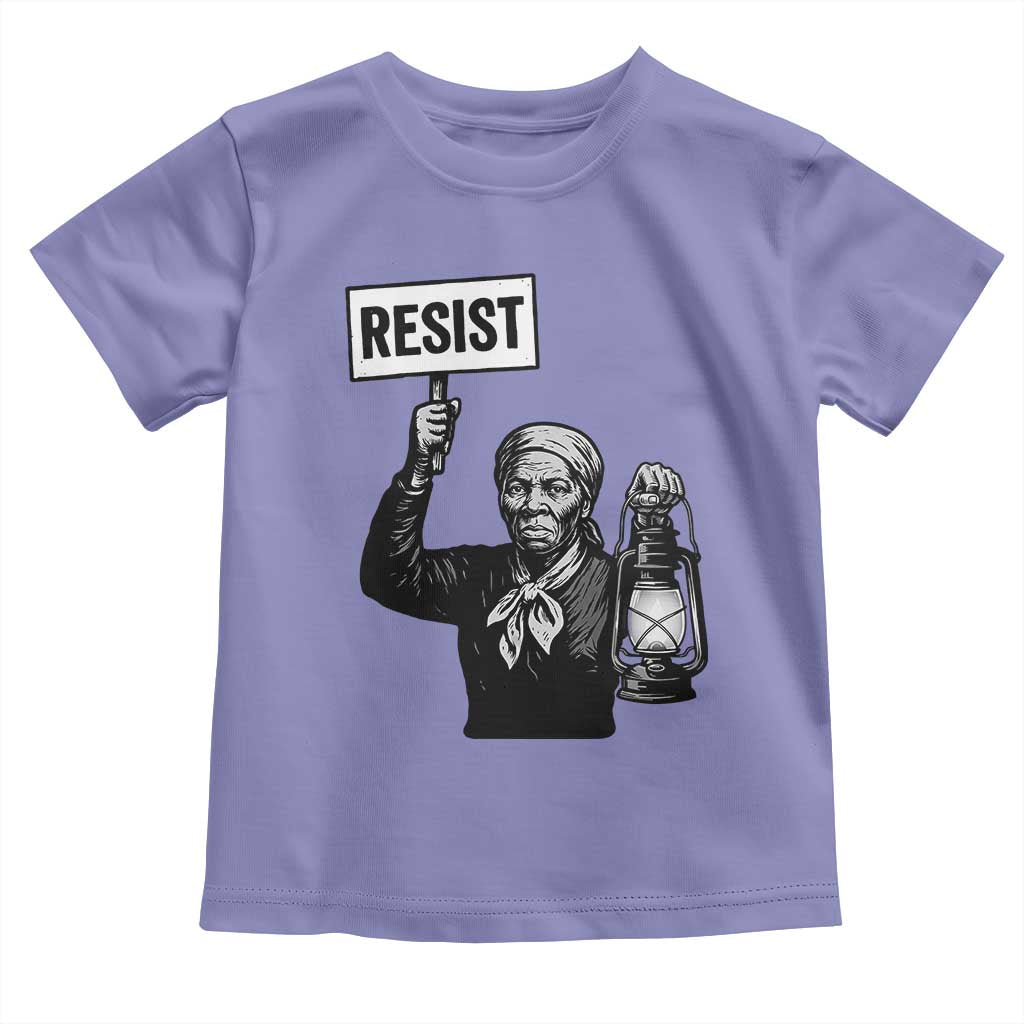 Harriet Tubman Says Resist Toddler T Shirt Women Empowerment Quote - Wonder Print Shop