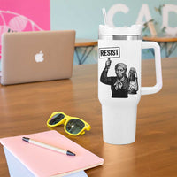 Harriet Tubman Says Resist Tumbler With Handle Women Empowerment Quote - Wonder Print Shop