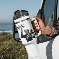 Harriet Tubman Says Resist Tumbler With Handle Women Empowerment Quote - Wonder Print Shop