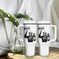 Harriet Tubman Says Resist Tumbler With Handle Women Empowerment Quote - Wonder Print Shop