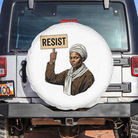 Funny Harriet Tubman Says Resist Spare Tire Cover Black Pride Inspiration Gift - Wonder Print Shop