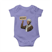 Funny Harriet Tubman Says Resist Baby Onesie Black Pride Inspiration Gift - Wonder Print Shop