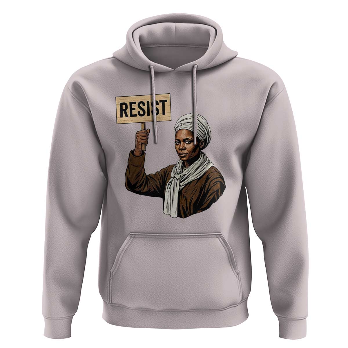 Funny Harriet Tubman Says Resist Hoodie Black Pride Inspiration Gift - Wonder Print Shop