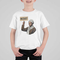 Funny Harriet Tubman Says Resist T Shirt For Kid Black Pride Inspiration Gift - Wonder Print Shop