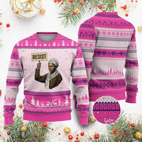 Funny Harriet Tubman Says Resist Ugly Christmas Sweater Black Pride Inspiration Gift - Wonder Print Shop