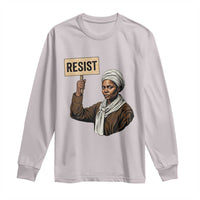Funny Harriet Tubman Says Resist Long Sleeve Shirt Black Pride Inspiration Gift - Wonder Print Shop