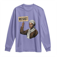 Funny Harriet Tubman Says Resist Long Sleeve Shirt Black Pride Inspiration Gift - Wonder Print Shop