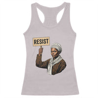 Funny Harriet Tubman Says Resist Racerback Tank Top Black Pride Inspiration Gift - Wonder Print Shop