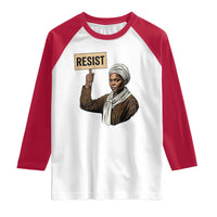 Funny Harriet Tubman Says Resist Raglan Shirt Black Pride Inspiration Gift - Wonder Print Shop