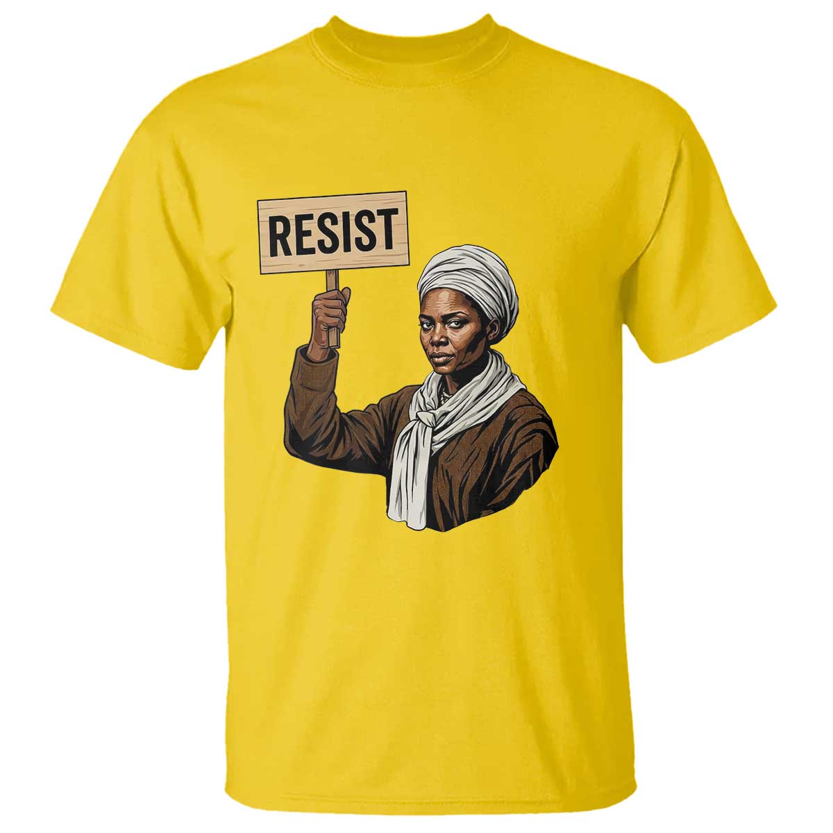 Funny Harriet Tubman Says Resist T Shirt Black Pride Inspiration Gift - Wonder Print Shop