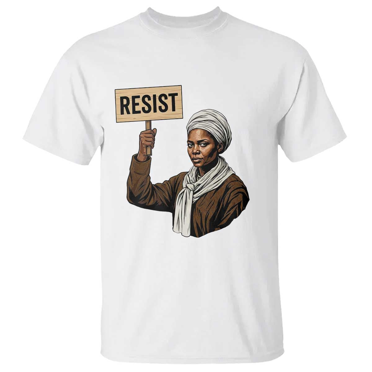 Funny Harriet Tubman Says Resist T Shirt Black Pride Inspiration Gift - Wonder Print Shop