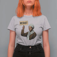 Funny Harriet Tubman Says Resist T Shirt For Women Black Pride Inspiration Gift - Wonder Print Shop