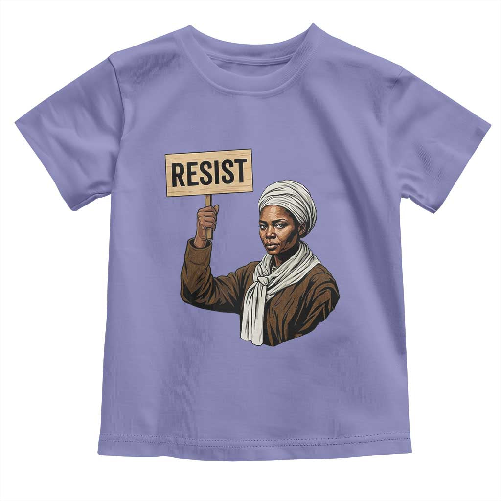Funny Harriet Tubman Says Resist Toddler T Shirt Black Pride Inspiration Gift - Wonder Print Shop