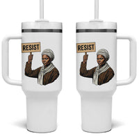 Funny Harriet Tubman Says Resist Tumbler With Handle Black Pride Inspiration Gift - Wonder Print Shop