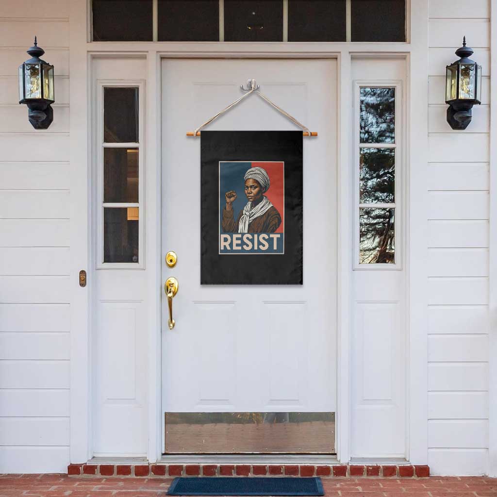 Funny Harriet Tubman Says Resist Garden Flag Strong Black Woman Leader - Wonder Print Shop