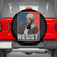Funny Harriet Tubman Says Resist Spare Tire Cover Strong Black Woman Leader - Wonder Print Shop