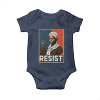 Funny Harriet Tubman Says Resist Baby Onesie Strong Black Woman Leader - Wonder Print Shop