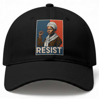 Funny Harriet Tubman Says Resist Baseball Cap Strong Black Woman Leader