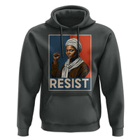 Funny Harriet Tubman Says Resist Hoodie Strong Black Woman Leader - Wonder Print Shop