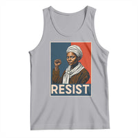 Funny Harriet Tubman Says Resist Tank Top Strong Black Woman Leader - Wonder Print Shop