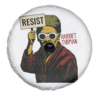 Funny Harriet Tubman Says Resist Spare Tire Cover Female Empowerment History Gift - Wonder Print Shop