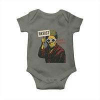Funny Harriet Tubman Says Resist Baby Onesie Female Empowerment History Gift - Wonder Print Shop