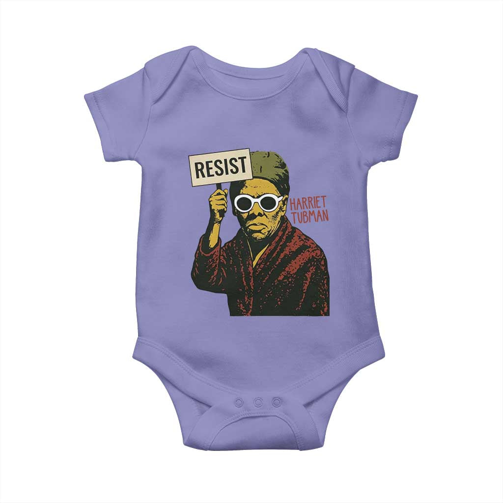 Funny Harriet Tubman Says Resist Baby Onesie Female Empowerment History Gift - Wonder Print Shop