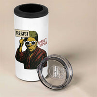 Funny Harriet Tubman Says Resist 4 in 1 Can Cooler Tumbler Female Empowerment History Gift - Wonder Print Shop