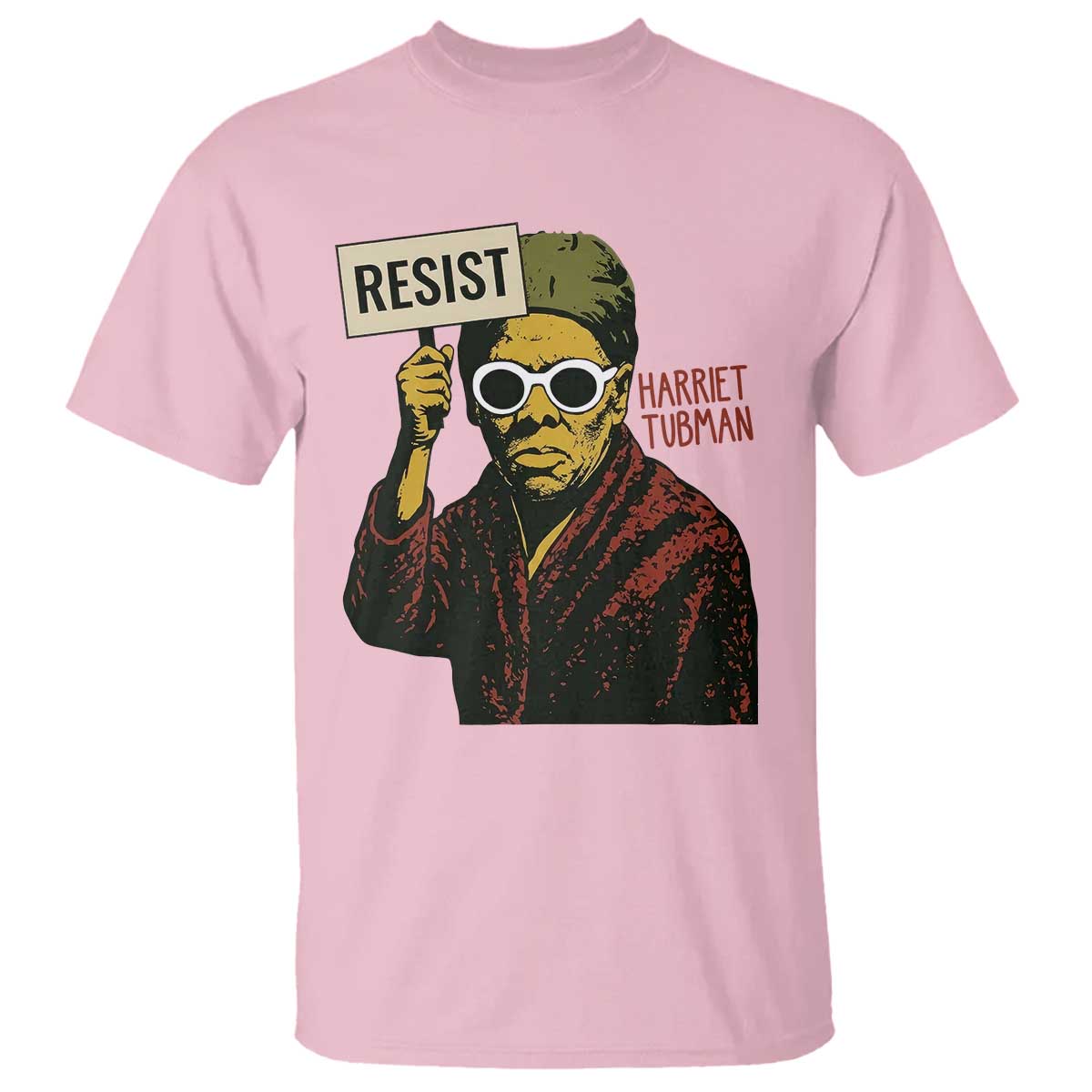 Funny Harriet Tubman Says Resist T Shirt Female Empowerment History Gift - Wonder Print Shop