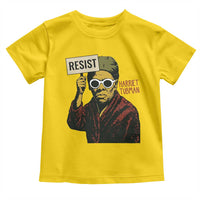 Funny Harriet Tubman Says Resist Toddler T Shirt Female Empowerment History Gift - Wonder Print Shop