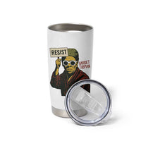 Funny Harriet Tubman Says Resist Tumbler Cup Female Empowerment History Gift - Wonder Print Shop