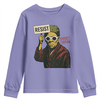 Funny Harriet Tubman Says Resist Youth Sweatshirt Female Empowerment History Gift - Wonder Print Shop