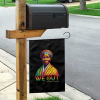 Harriet Tubman We Out Garden Flag Female Empowerment History Gift - Wonder Print Shop