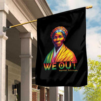 Harriet Tubman We Out Garden Flag Female Empowerment History Gift - Wonder Print Shop