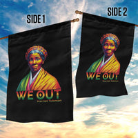 Harriet Tubman We Out Garden Flag Female Empowerment History Gift - Wonder Print Shop