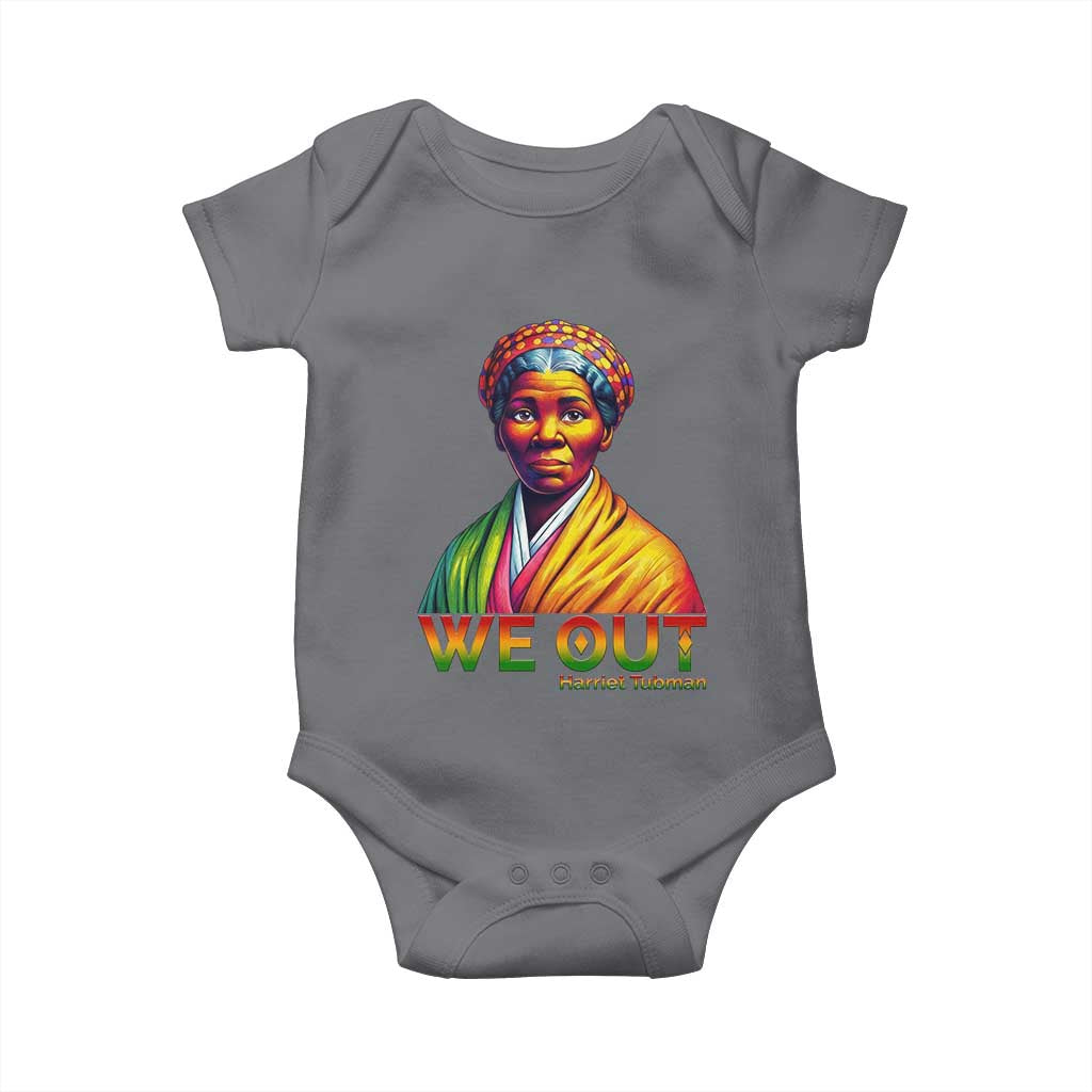 Harriet Tubman We Out Baby Onesie Female Empowerment History Gift - Wonder Print Shop
